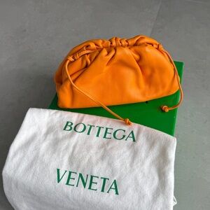 Bottega Veneta Orange Pouch
